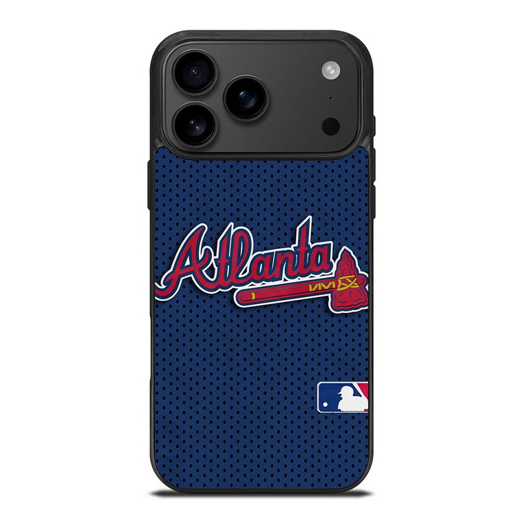 ATLANTA BRAVES JERSEY LOGO iPhone 17 Pro Max Case Cover