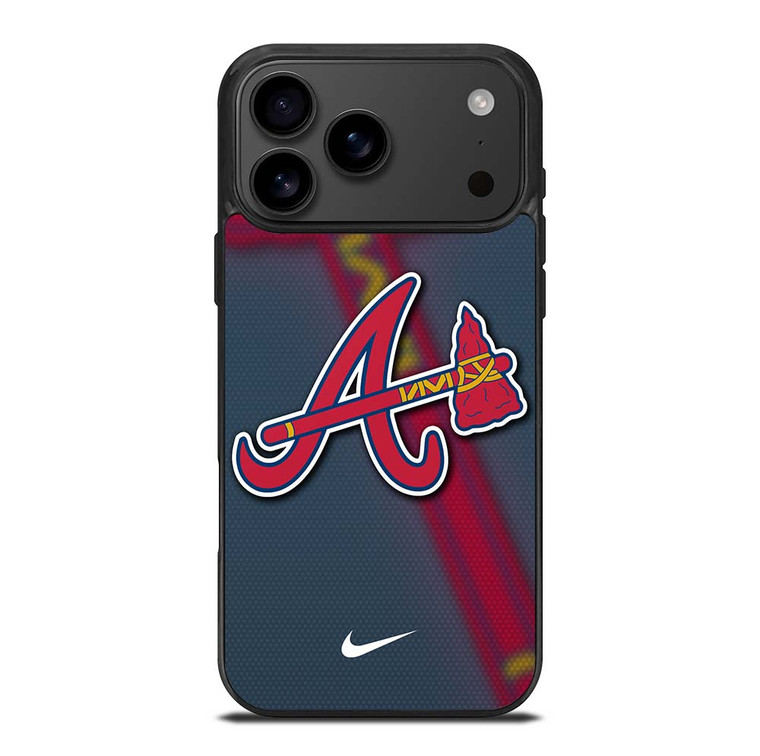 ATLANTA BRAVES MLB LOGO iPhone 17 Pro Max Case Cover