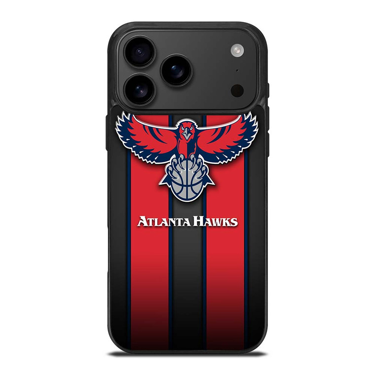 ATLANTA HAWKS STRIPE LOGO iPhone 17 Pro Max Case Cover