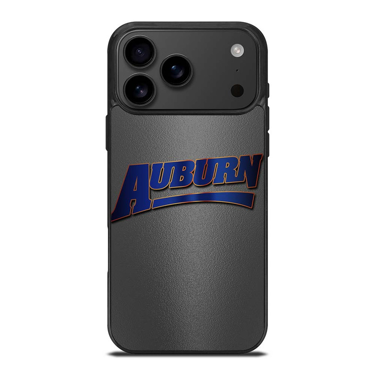 AUBURN TIGERS FOOTBALL METAL LOGO iPhone 17 Pro Max Case Cover