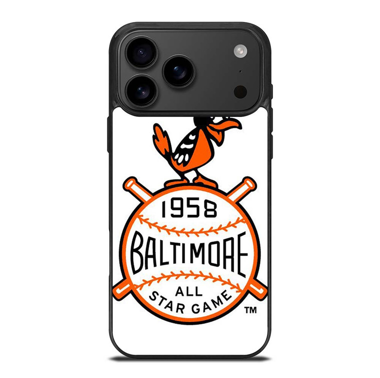 BALTIMORE ORIOLES LOGO BASEBALL TEAM 1958 iPhone 17 Pro Max Case Cover