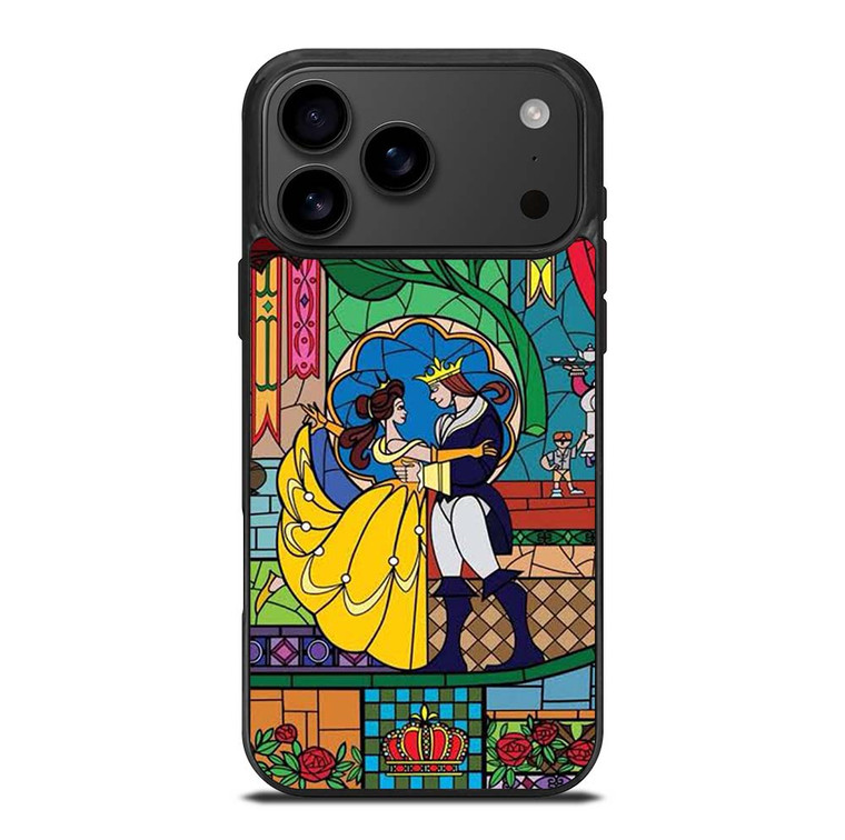BEAUTY AND THE BEAST SETENED GLASS iPhone 17 Pro Max Case Cover