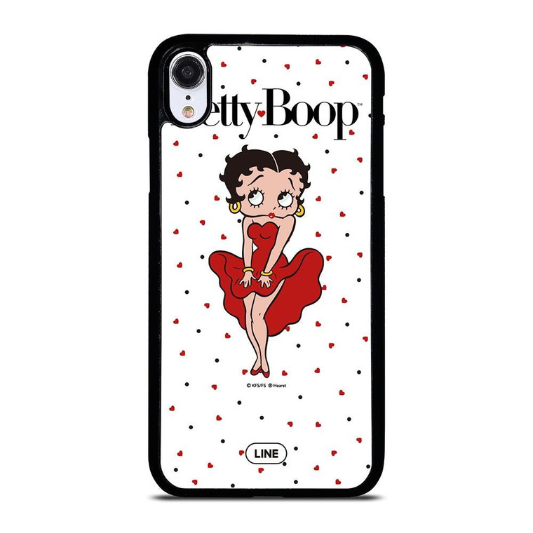 BETTY BOOP POLKADOT iPhone XR Case Cover