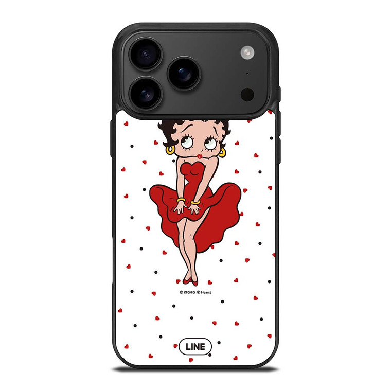 BETTY BOOP POLKADOT iPhone 17 Pro Max Case Cover