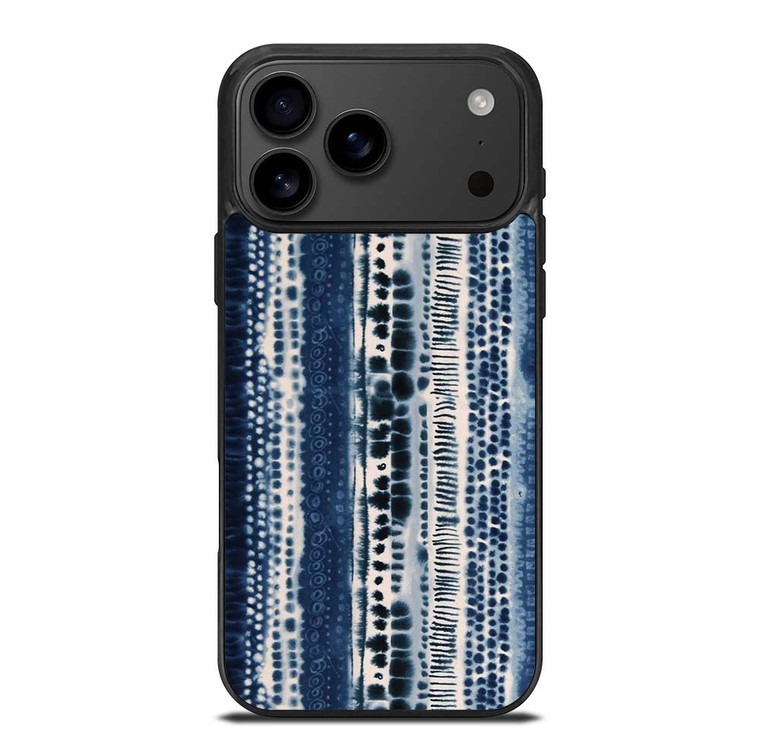 BLUE STRETCHED CHIFFON FABRIC iPhone 17 Pro Max Case Cover