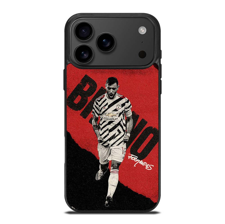 BRUNO FERNANDES MANCHESTER UNITED 3RD KIT iPhone 17 Pro Max Case Cover
