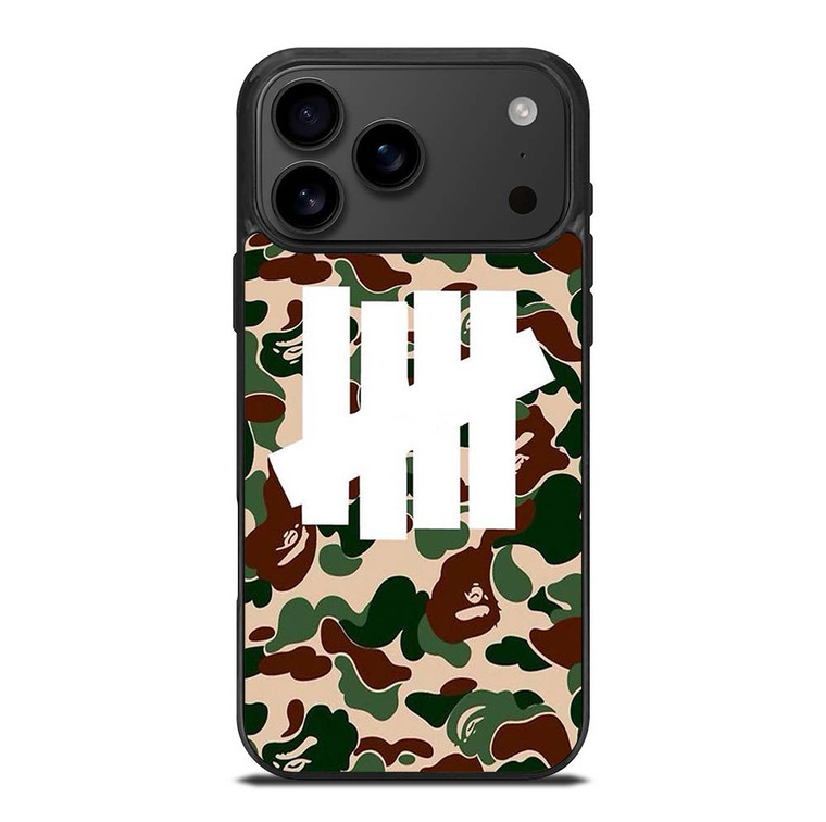 CAMO UNDEFEATED LOGO iPhone 17 Pro Max Case Cover