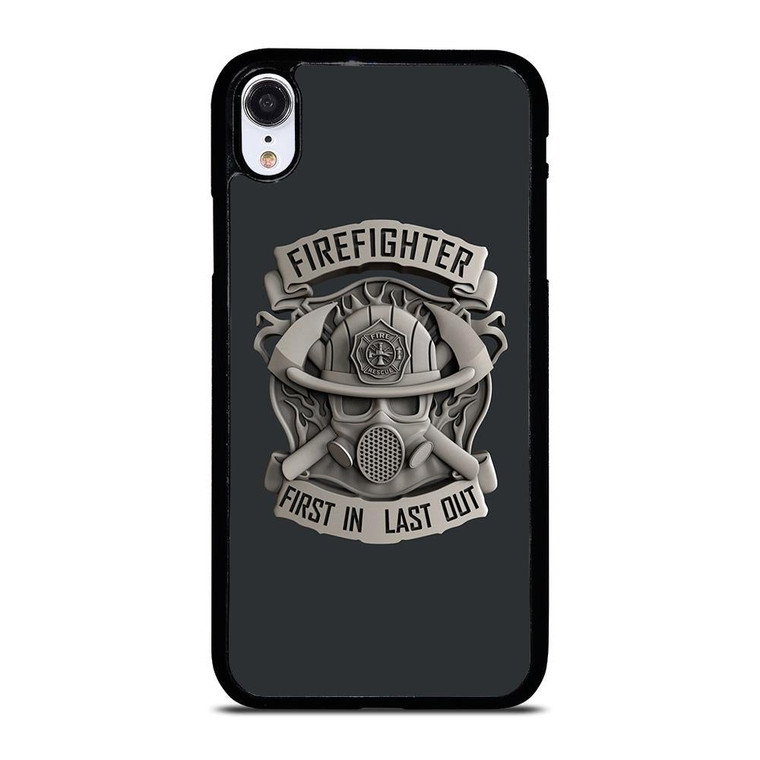 FIRE FIGHTER LOGO LAST OUT iPhone XR Case Cover
