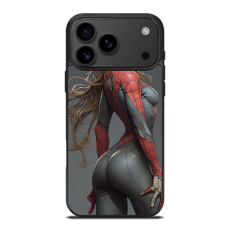 CARTOON SPIDER GIRL SEXY MARVEL COMICS iPhone 17 Pro Max Case Cover