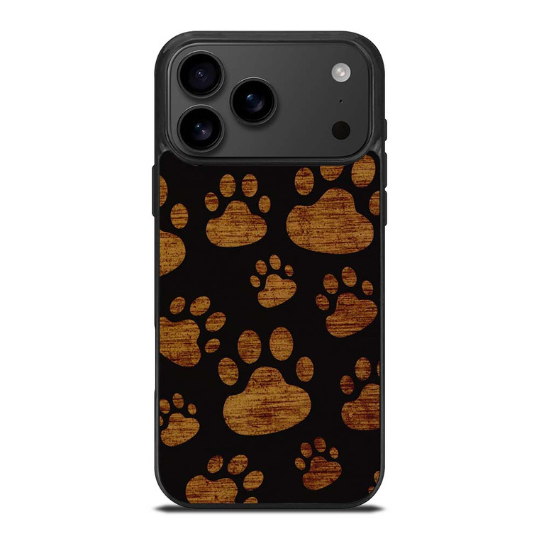 CAT FOOTPRINTS PATTERN iPhone 17 Pro Max Case Cover