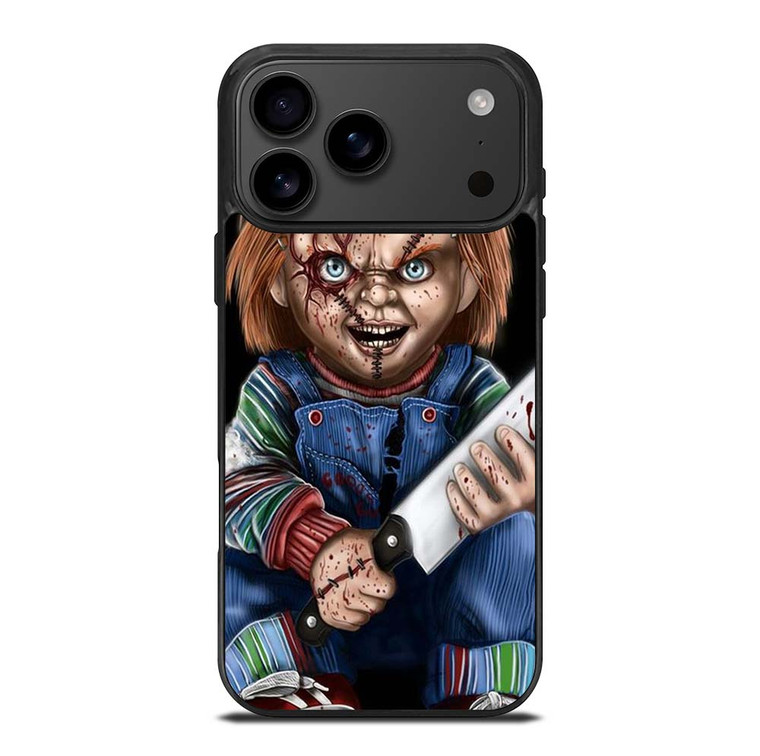 CHUCKY WITH KNIFE iPhone 17 Pro Max Case Cover
