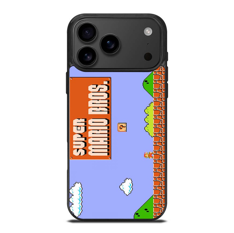 CLASSIC MARIO BROS GAME iPhone 17 Pro Max Case Cover