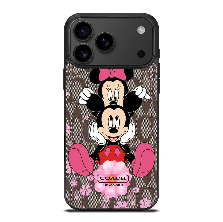 COACH MICKEY MINNIE iPhone 17 Pro Max Case Cover