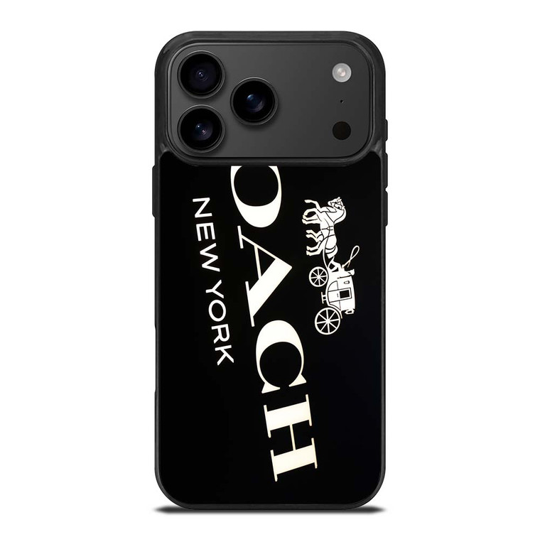 COACH NEW YORK LOGO 3 iPhone 17 Pro Max Case Cover