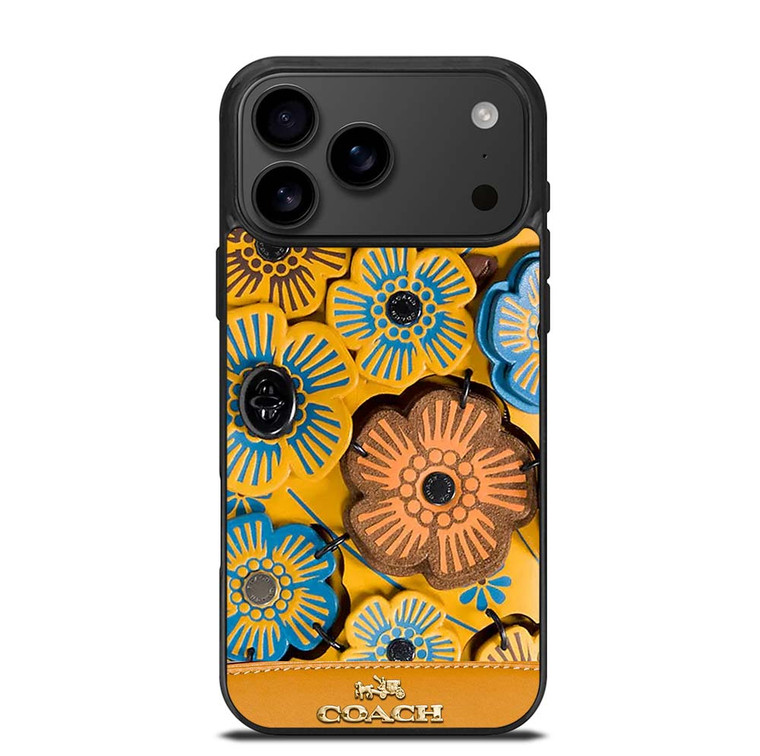 COACH NEW YORK ROSE TEA iPhone 17 Pro Max Case Cover