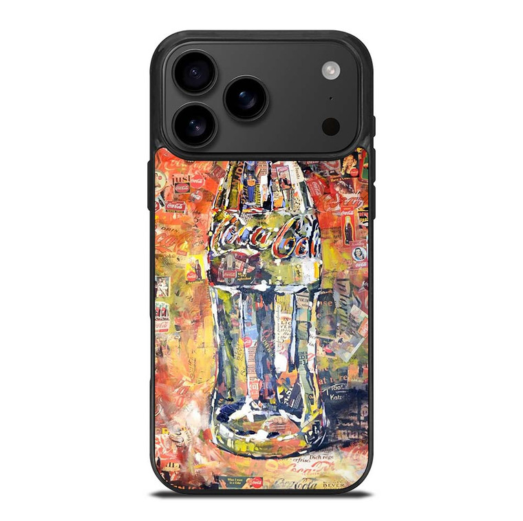 COCA COLA BOTTLE ART iPhone 17 Pro Max Case Cover
