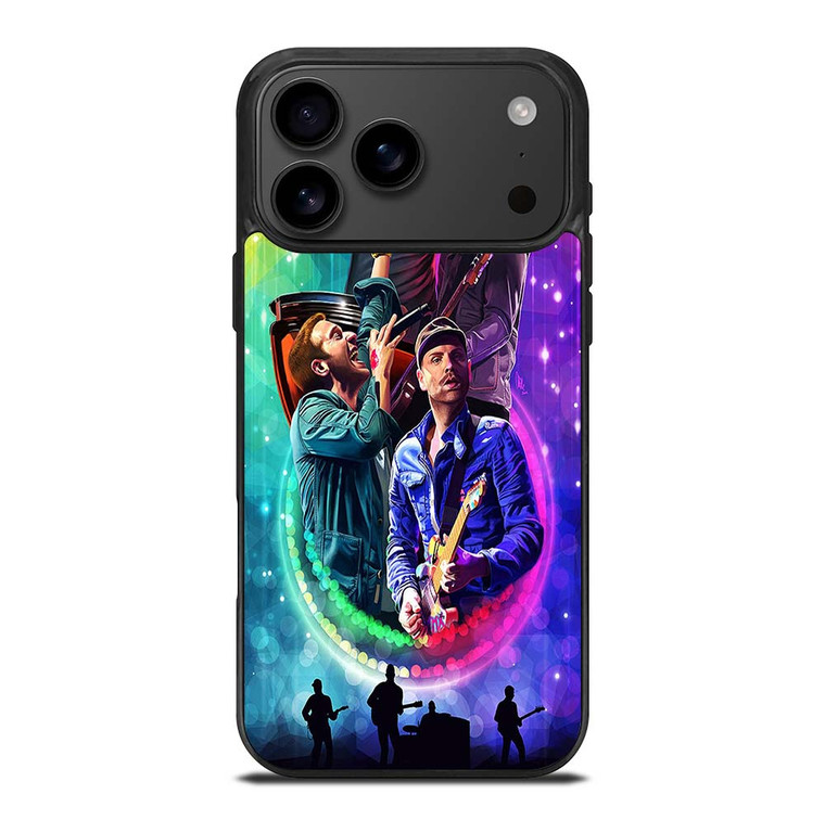 COLDPLAY BAND ART iPhone 17 Pro Max Case Cover