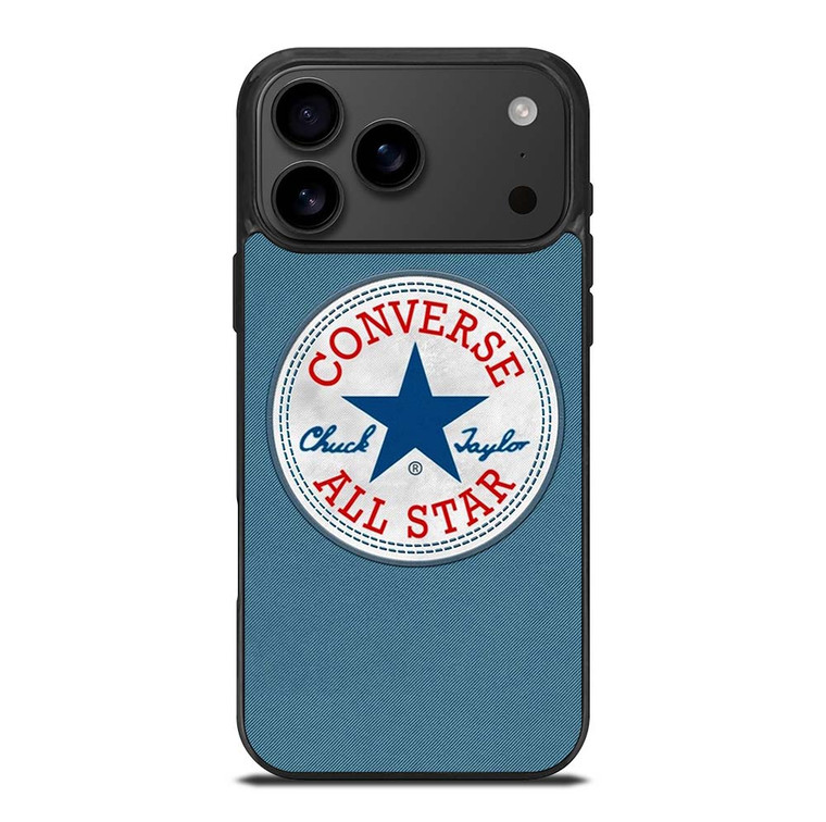 CONVERSE SNEAKERS LOGO BLUE iPhone 17 Pro Max Case Cover
