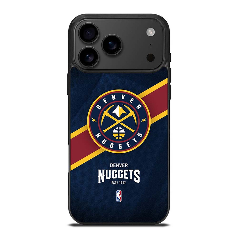DENVER NUGGETS NBA TEAM iPhone 17 Pro Max Case Cover