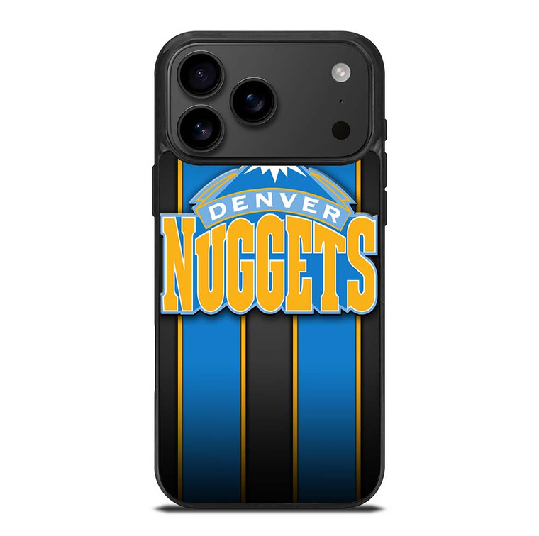 DENVER NUGGETS STRIPE LOGO iPhone 17 Pro Max Case Cover