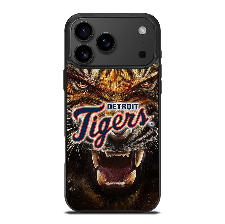 DETORIT TIGERS CLUB ICON BASEBALL TEAM MLB LOGO iPhone 17 Pro Max Case Cover