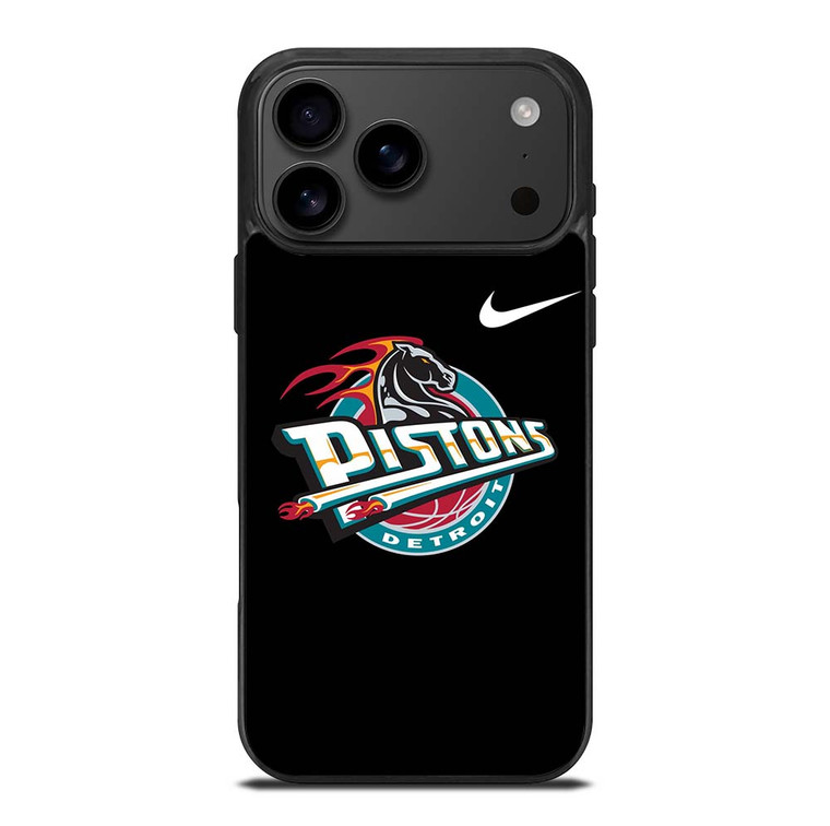 DETROIT PISTONS NIKE iPhone 17 Pro Max Case Cover