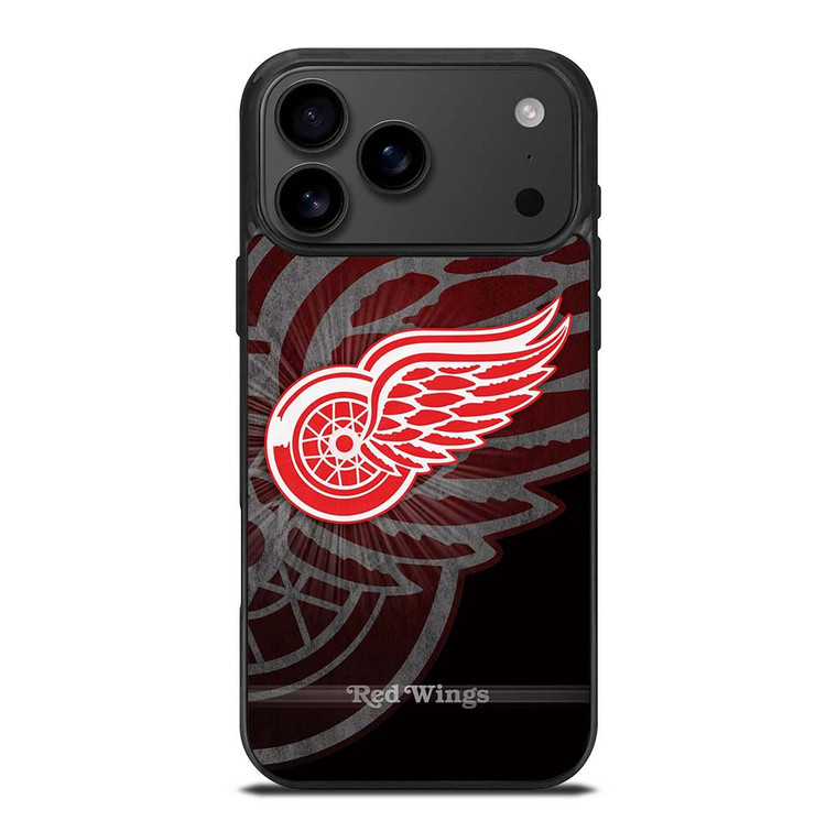 DETROIT REDWINGS HOCKEY iPhone 17 Pro Max Case Cover