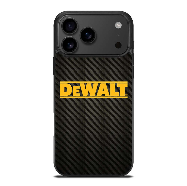 DEWALT TOOLS LOGO CARBON iPhone 17 Pro Max Case Cover