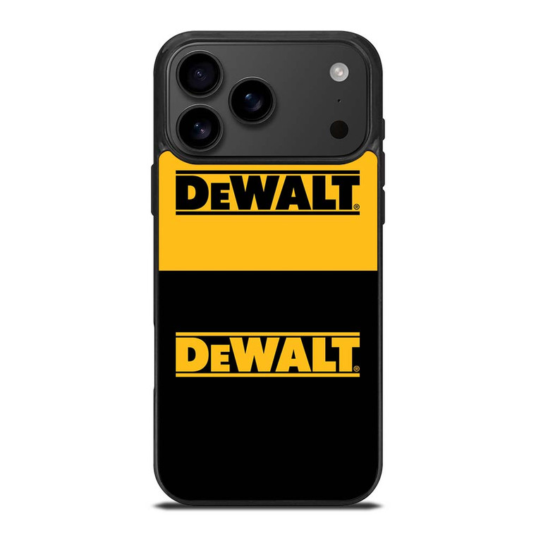 DEWALT TOOLS LOGO ICON iPhone 17 Pro Max Case Cover