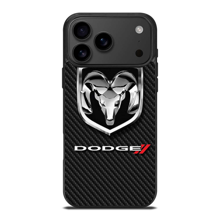 DODGE RAM CARBON iPhone 17 Pro Max Case Cover