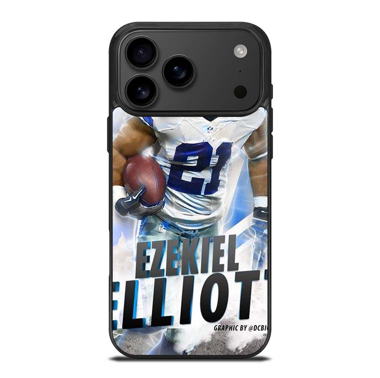 EZEKIEL ELLIOTT DALLAS COWBOYS NFL iPhone 17 Pro Max Case Cover