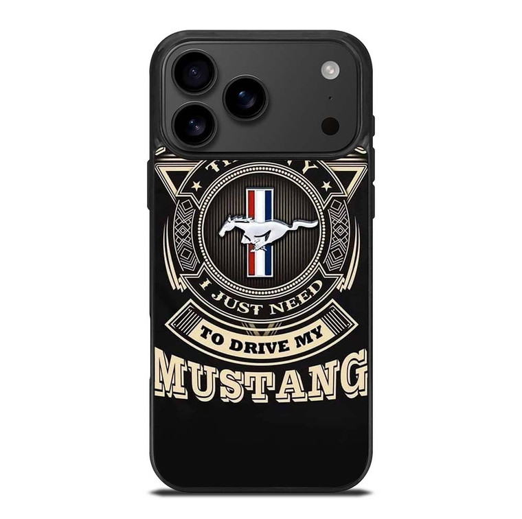 FORD LOGO DRIVE MY MUSTANG iPhone 17 Pro Max Case Cover