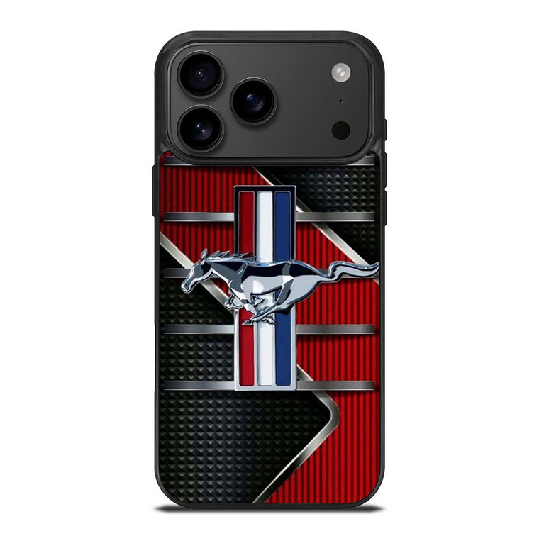 FORD MUSTANG METAL LOGO iPhone 17 Pro Max Case Cover