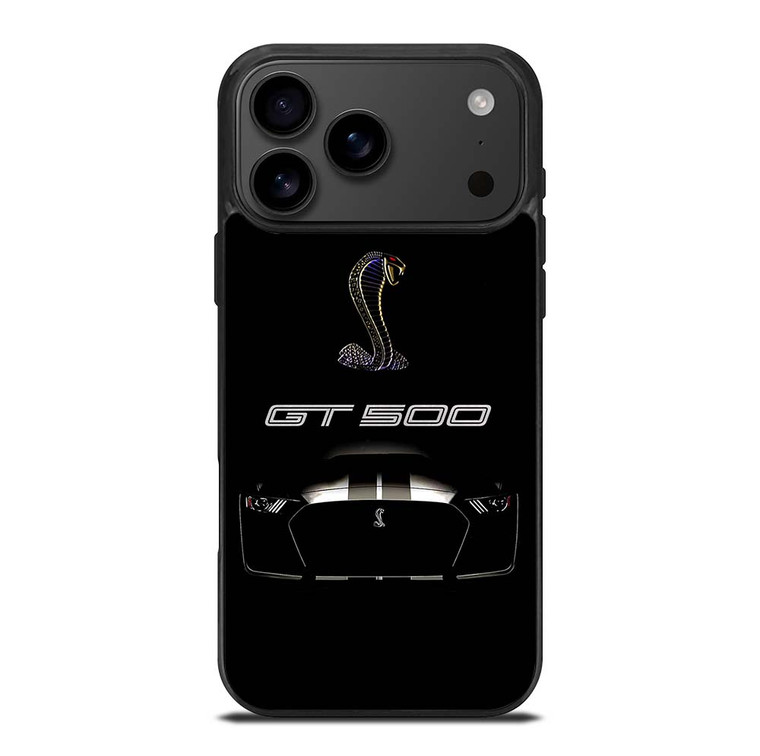 FORD MUSTANG SHELBY COBRA BLACK iPhone 17 Pro Max Case Cover