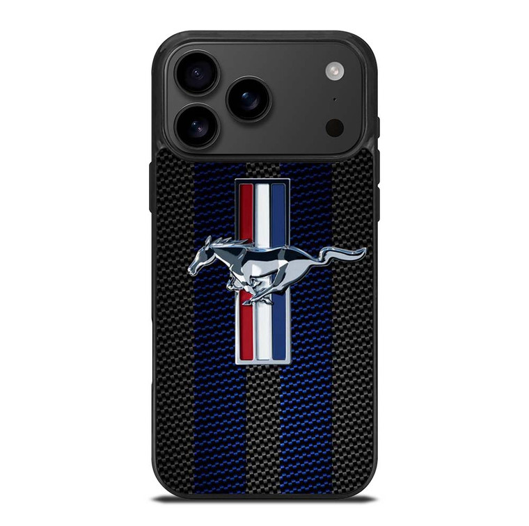 FORD MUSTANG STRIPE LOGO iPhone 17 Pro Max Case Cover