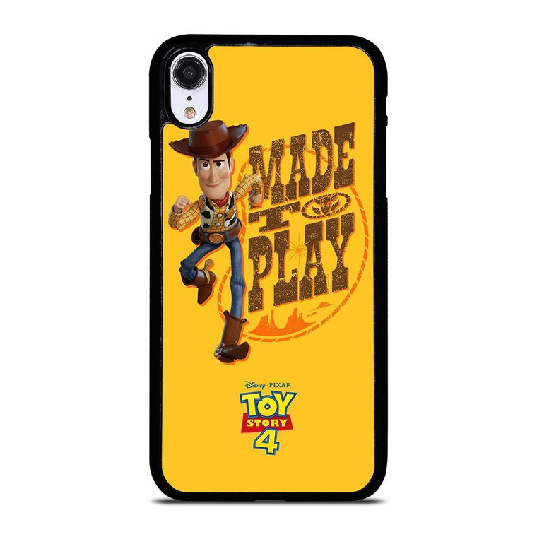 DISNEY TOY STORY MADE TO PLAY WOODY iPhone XR Case Cover