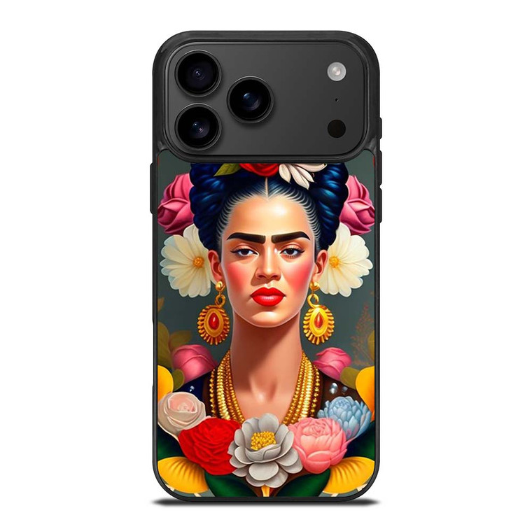 FRIDA KAHLO PAINTING FACE iPhone 17 Pro Max Case Cover