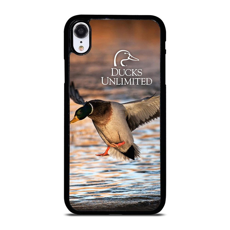 DUCKS UNLIMITED WETLANDS WATERFOWL iPhone XR Case Cover