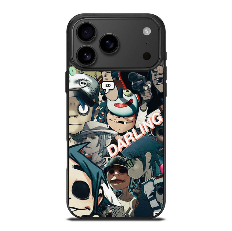 GORILLAZ 2D COLLAGE iPhone 17 Pro Max Case Cover