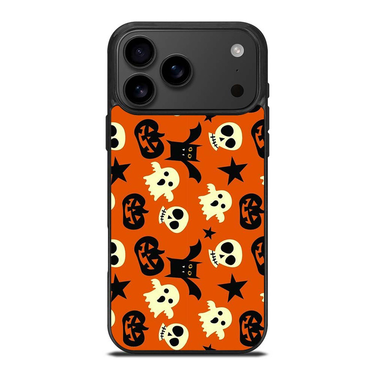 HALLOWEEN GHOST PATTERN iPhone 17 Pro Max Case Cover