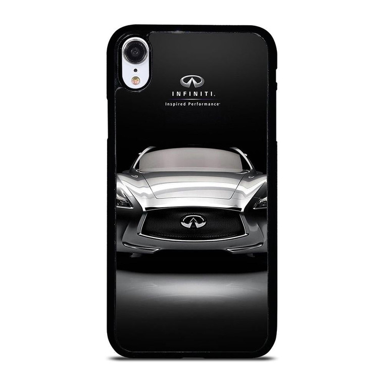 INFINITI WHITE CAR iPhone XR Case Cover