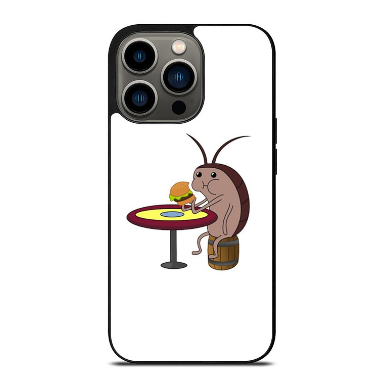 SPONGEBOB COCKROACH EAT PATTY iPhone 13 Pro Case Cover