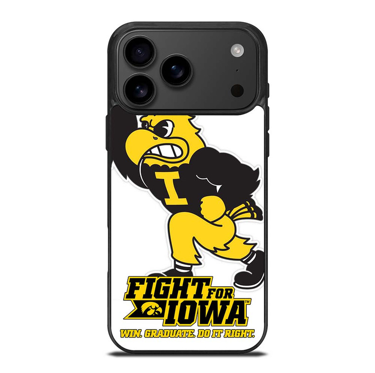 IOWA HAWKEYES MASCOT 2 iPhone 17 Pro Max Case Cover