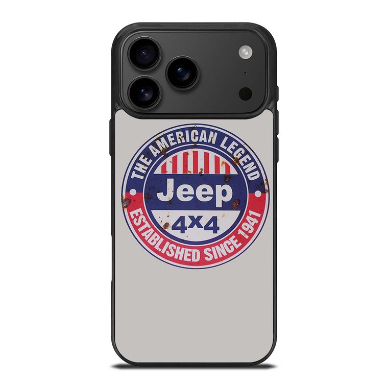 JEEP THE AMERICAN LEGEND 1941 iPhone 17 Pro Max Case Cover
