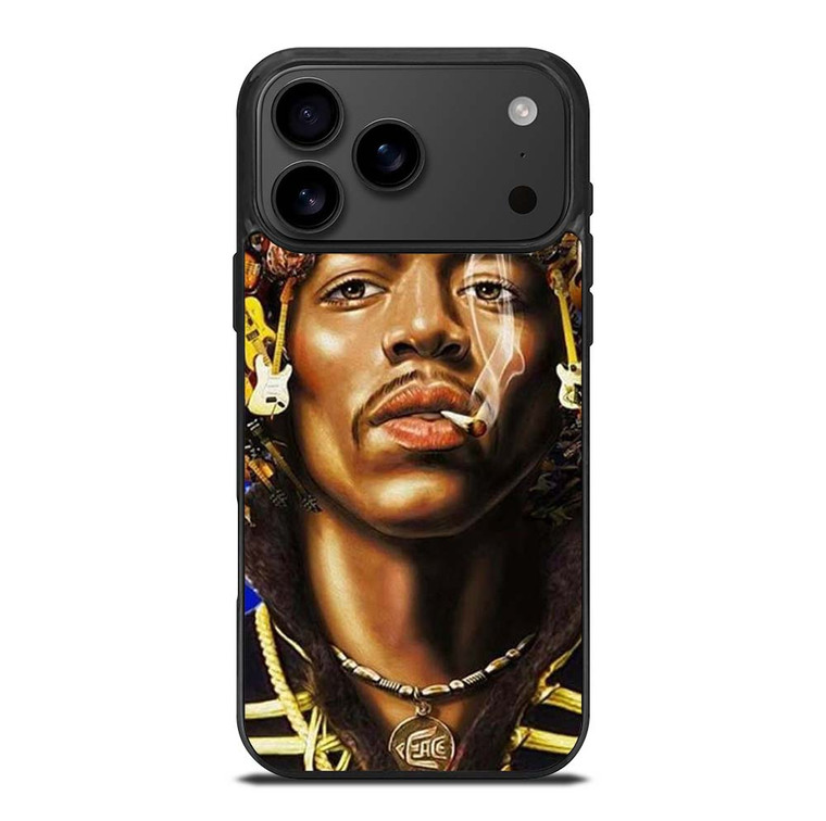 JIMI HENDRIX GUITAR HAIR iPhone 17 Pro Max Case Cover