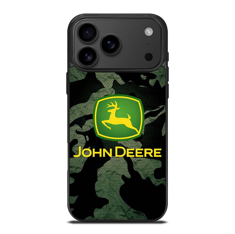 JOHN DEERE TRACTOR LOGO CAMO iPhone 17 Pro Max Case Cover