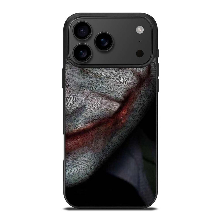 JOKER HEATH LEDGER ART iPhone 17 Pro Max Case Cover