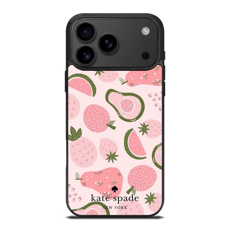 KATE SPADE NEW YORK LOGO FRUITS iPhone 17 Pro Max Case Cover