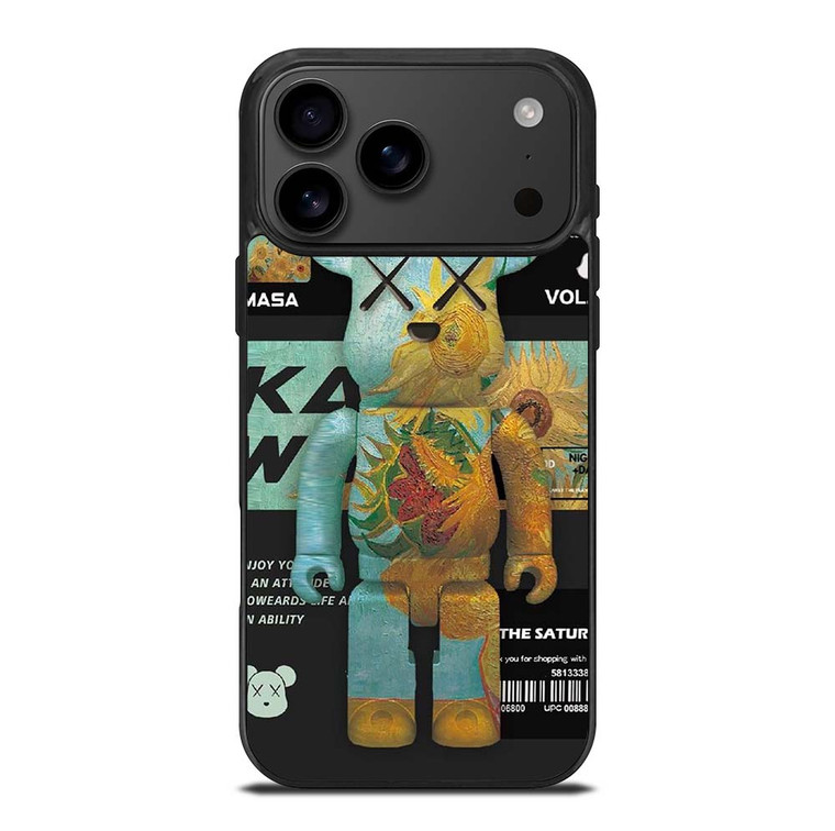 KAWS ROBOT BEAR MASA iPhone 17 Pro Max Case Cover