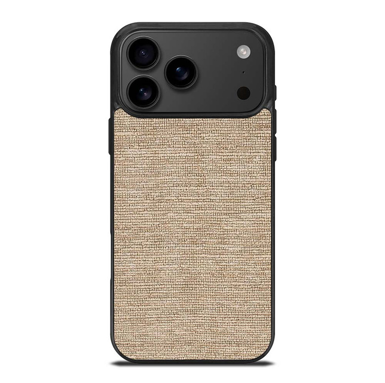 KHAKI FABRIC iPhone 17 Pro Max Case Cover